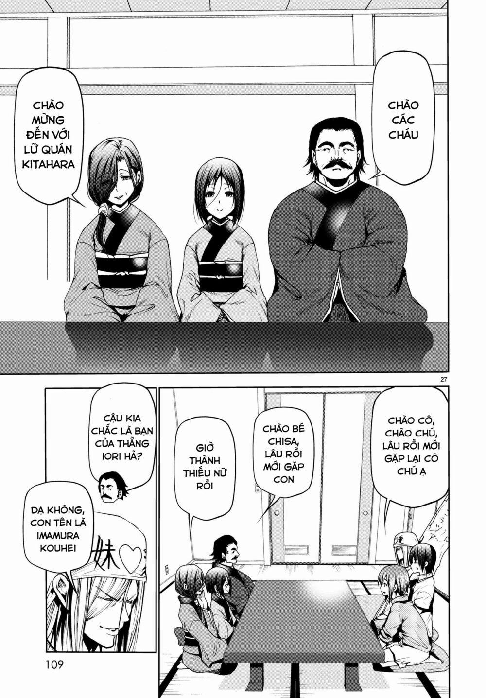 Cô Gái Thích Lặn - Grand Blue 47 trang 27