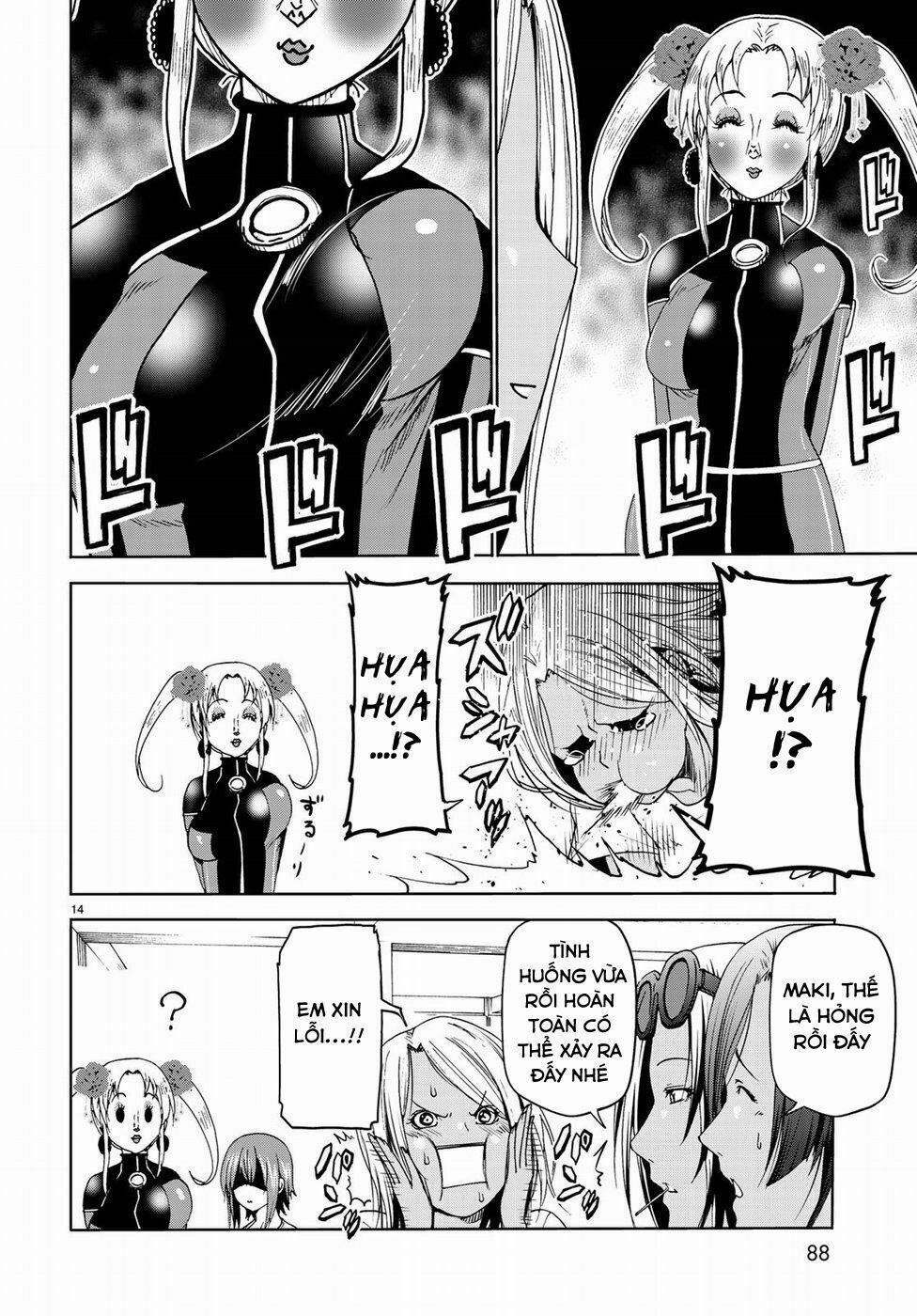 Cô Gái Thích Lặn - Grand Blue 51 trang 14