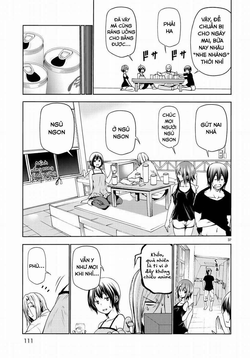 Cô Gái Thích Lặn - Grand Blue 51 trang 35