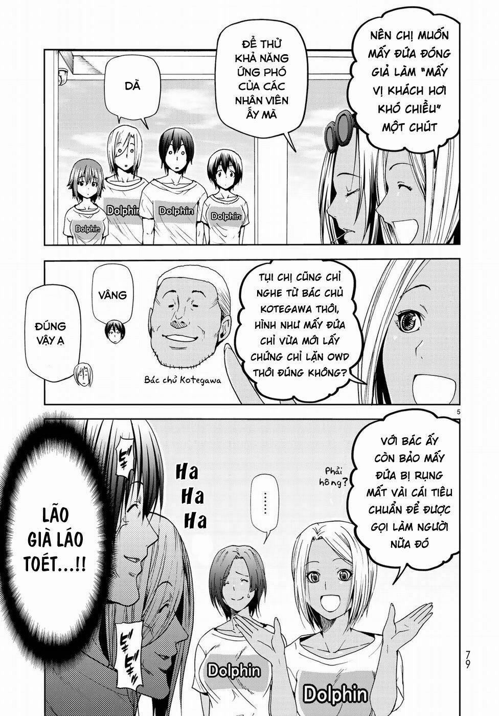 Cô Gái Thích Lặn - Grand Blue 51 trang 5