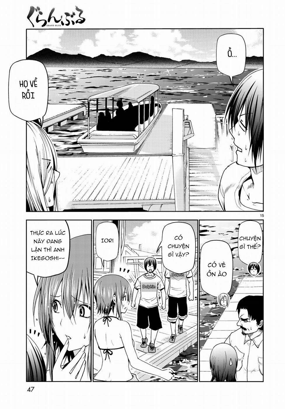 Cô Gái Thích Lặn - Grand Blue 52 trang 15