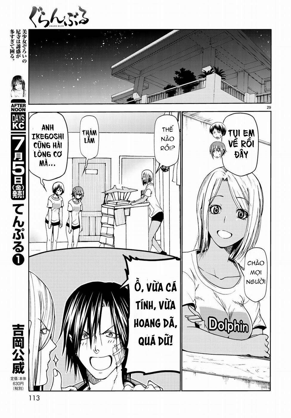 Cô Gái Thích Lặn - Grand Blue 53 trang 29