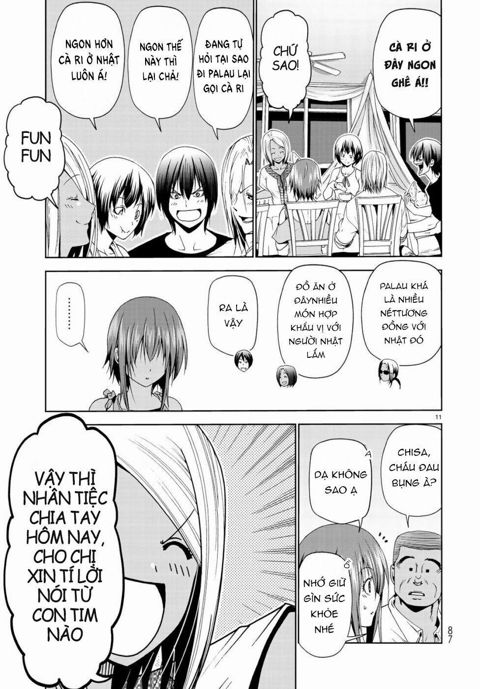 Cô Gái Thích Lặn - Grand Blue 56 trang 11