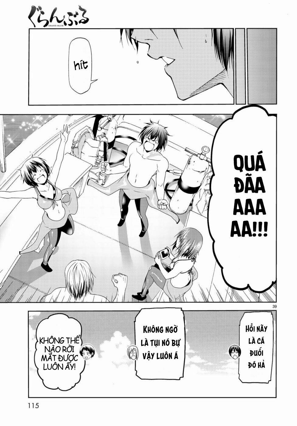 Cô Gái Thích Lặn - Grand Blue 56 trang 37
