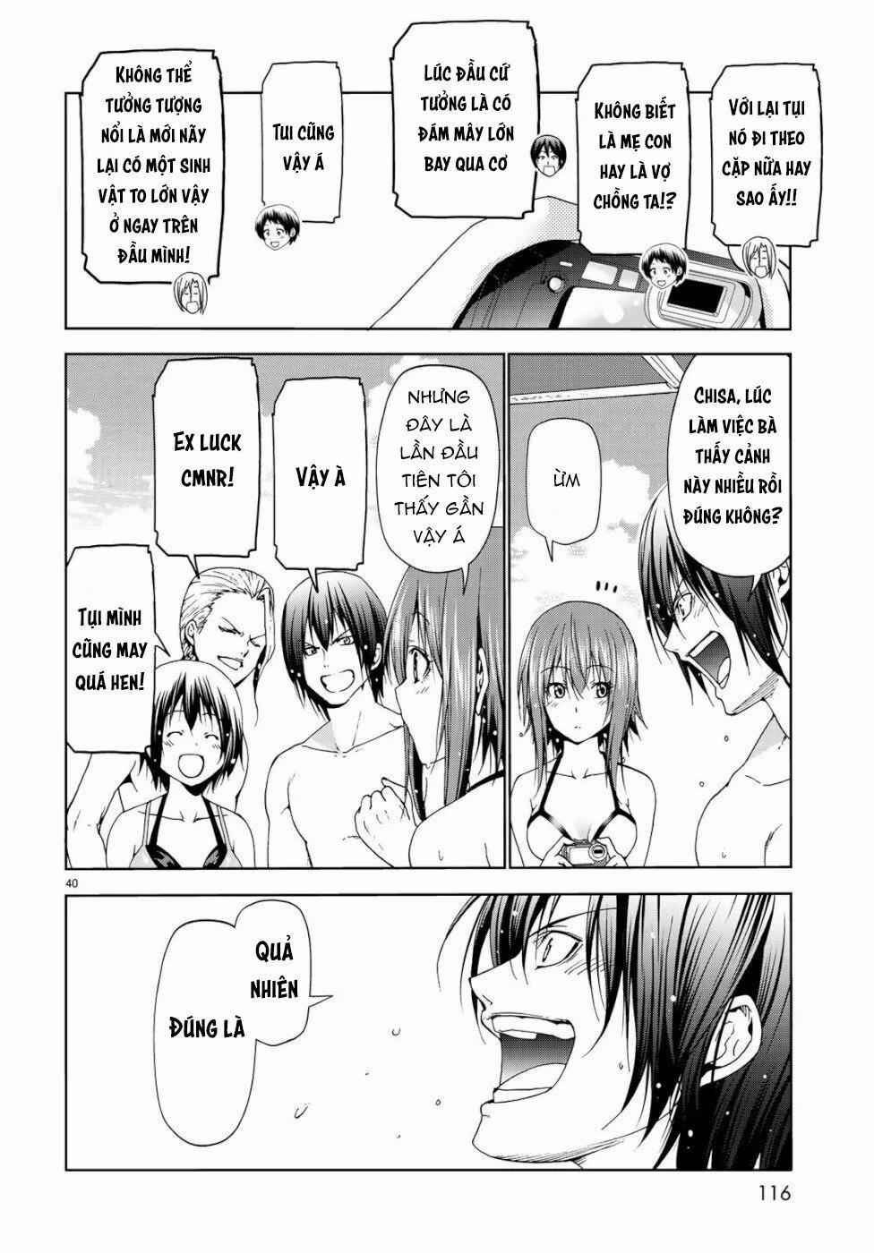 Cô Gái Thích Lặn - Grand Blue 56 trang 38