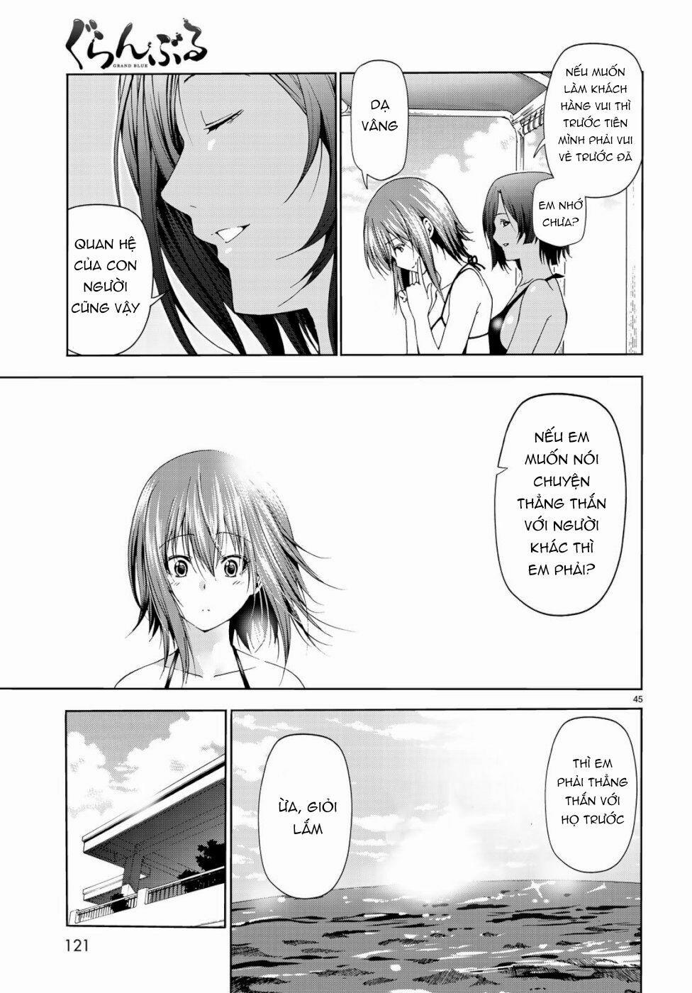 Cô Gái Thích Lặn - Grand Blue 56 trang 43