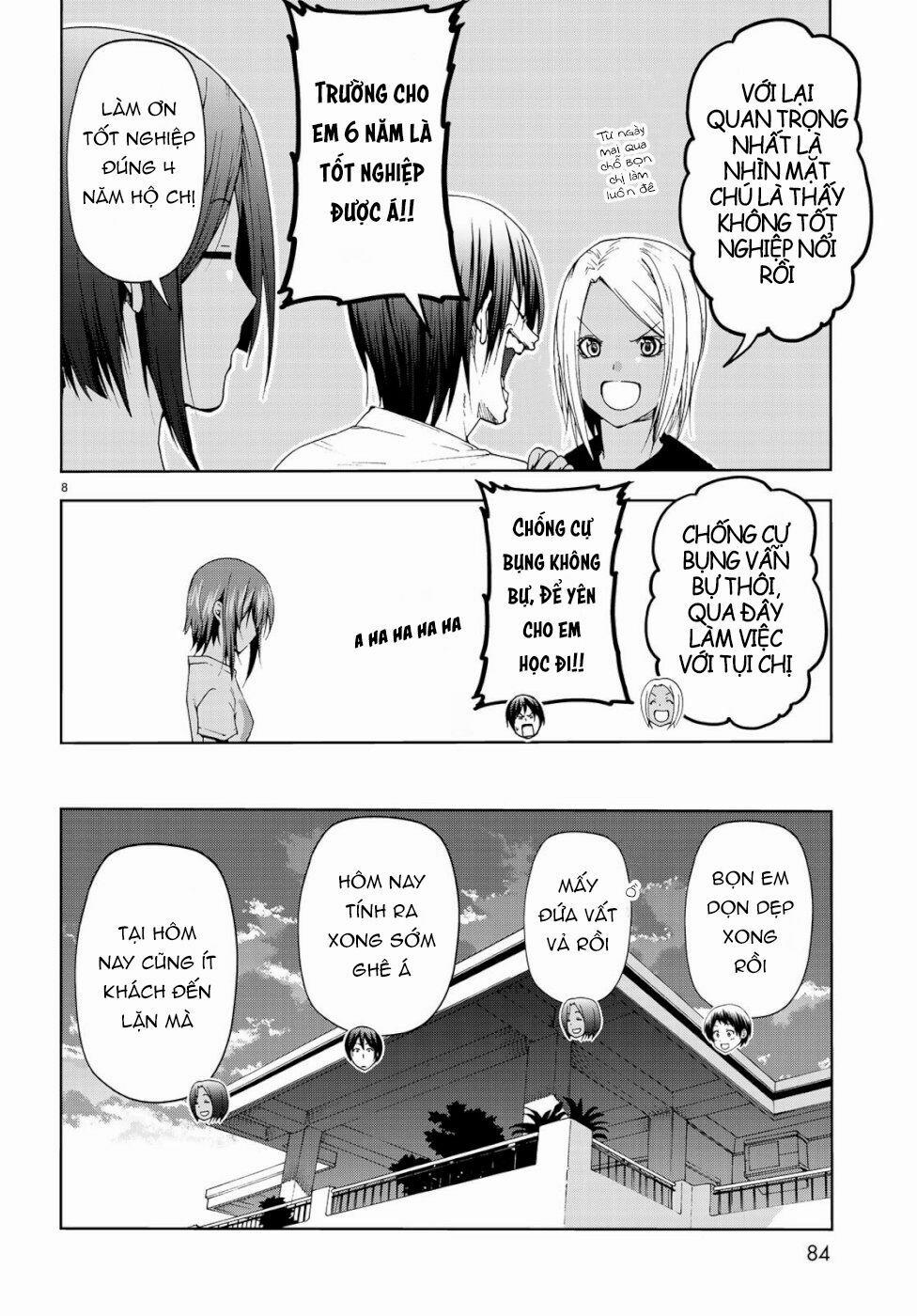 Cô Gái Thích Lặn - Grand Blue 56 trang 8