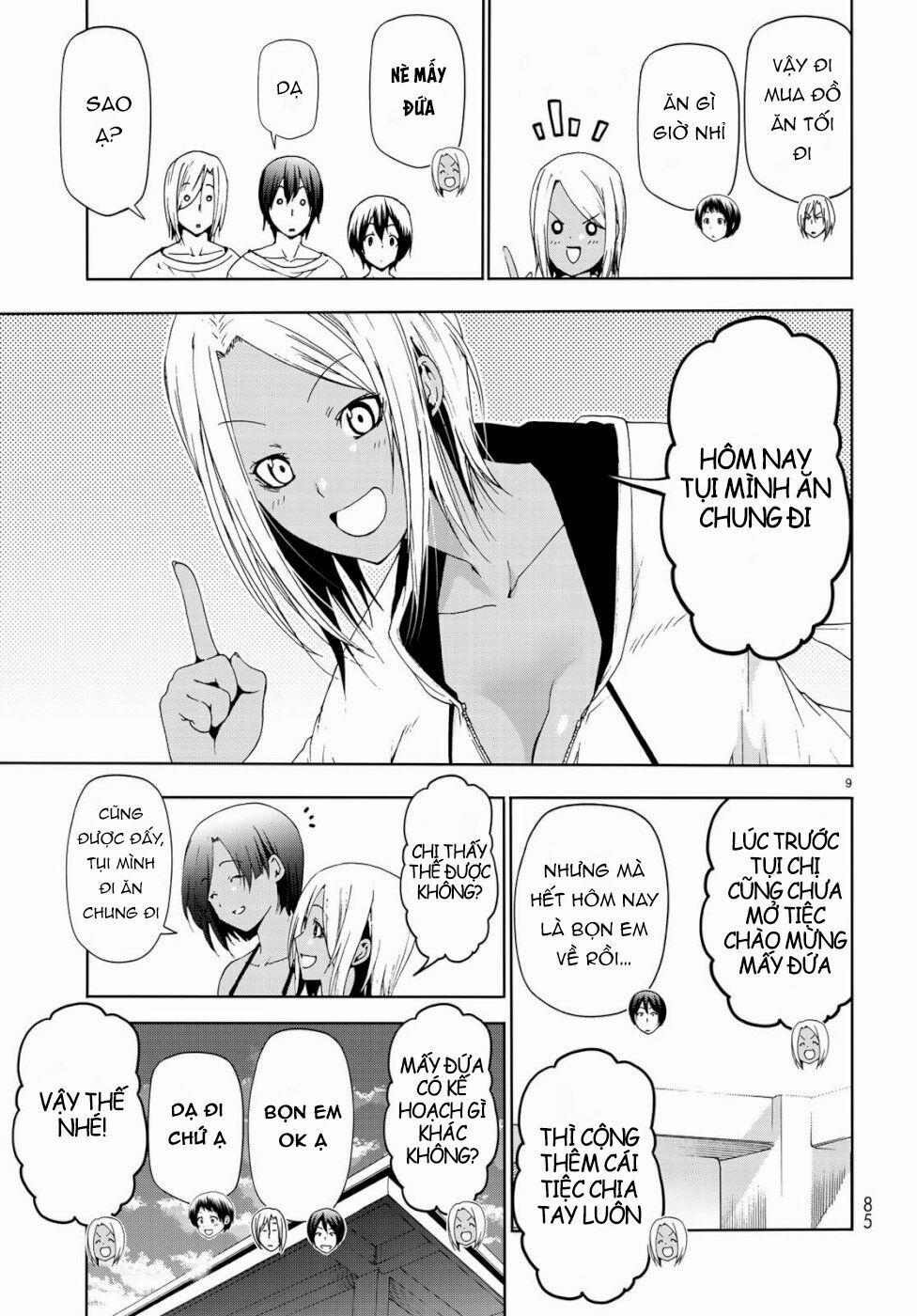 Cô Gái Thích Lặn - Grand Blue 56 trang 9
