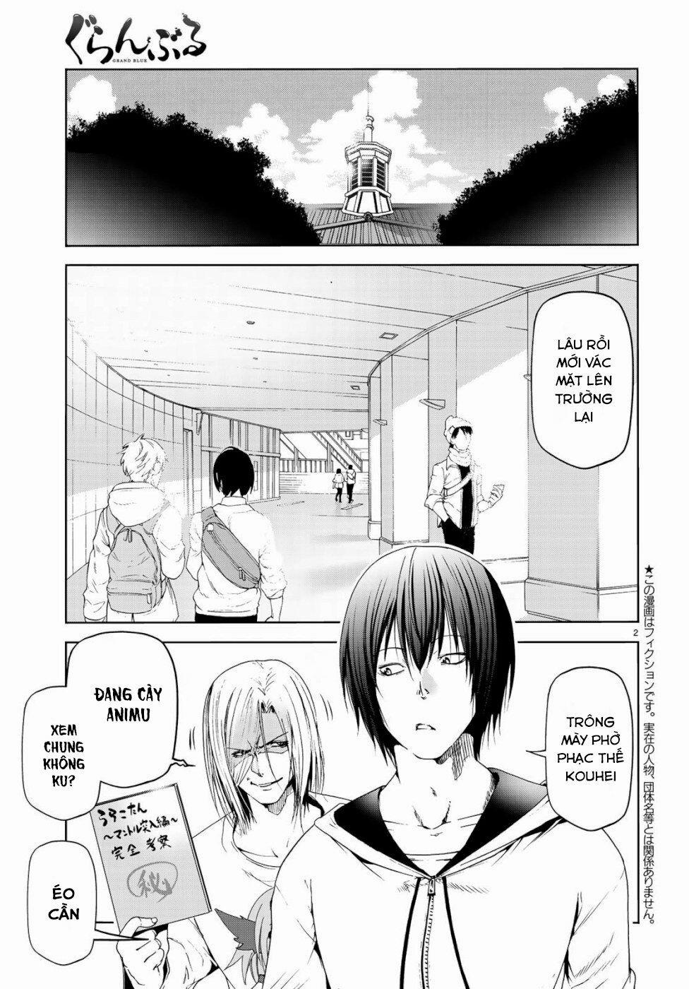 Cô Gái Thích Lặn - Grand Blue 58 trang 4