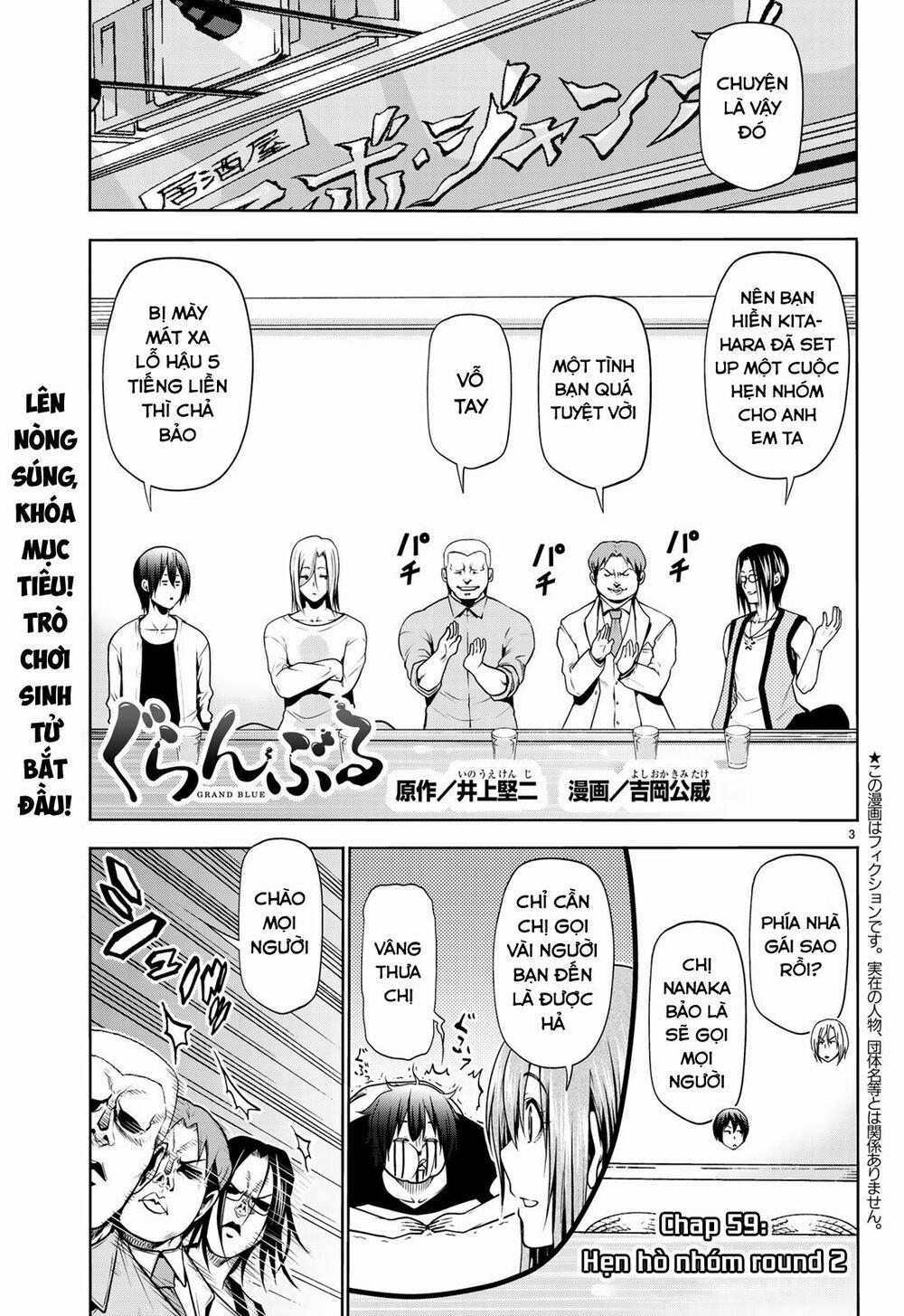 Cô Gái Thích Lặn - Grand Blue 59 trang 4