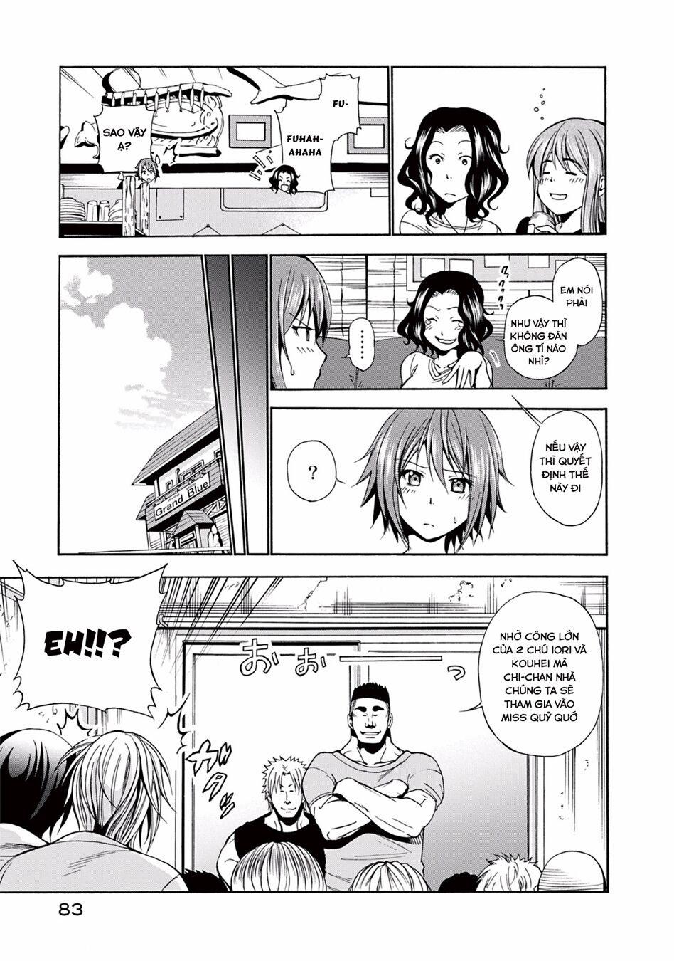 Cô Gái Thích Lặn - Grand Blue 6 trang 38