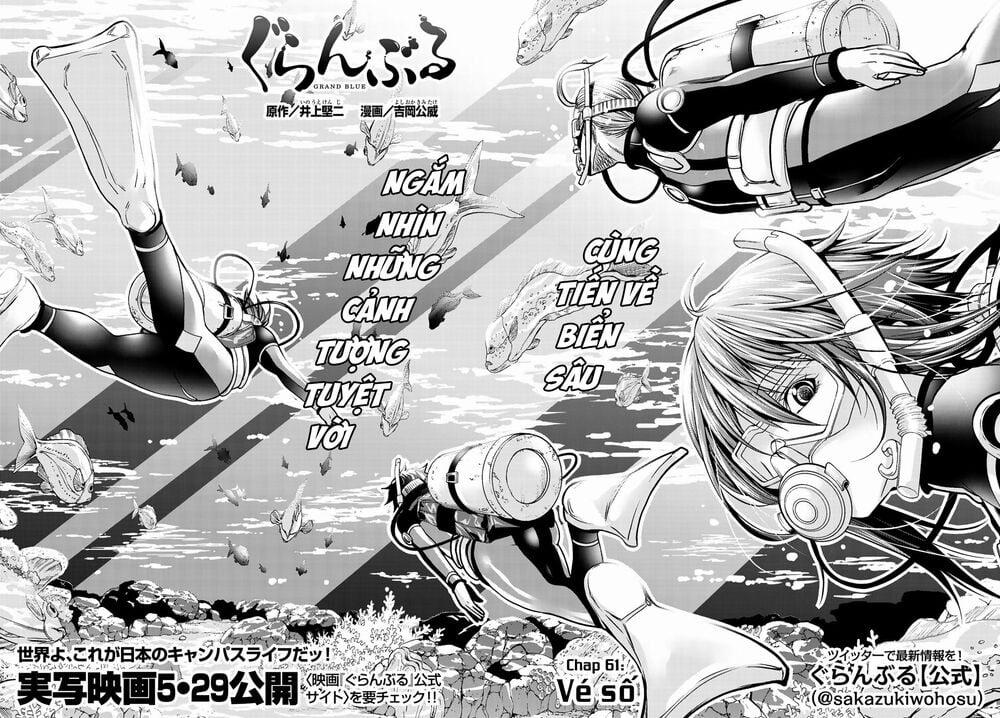 Cô Gái Thích Lặn - Grand Blue 61 trang 3