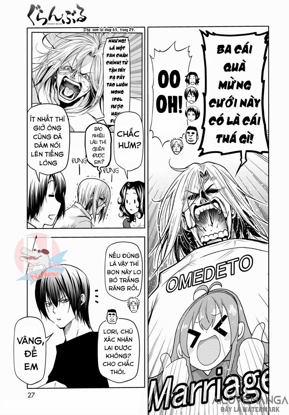 Cô Gái Thích Lặn - Grand Blue 72.1 trang 4