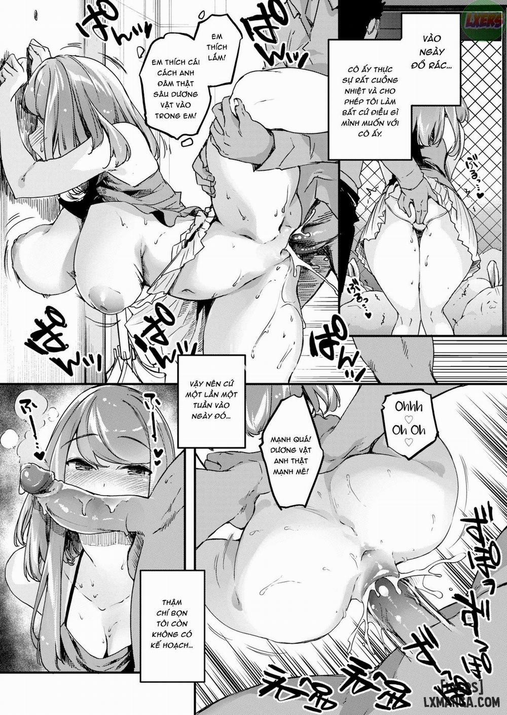 Cô Gái Trẻ Bị Quấy Rối Khi Đi Đổ Rác Buổi Sáng Oneshot trang 5