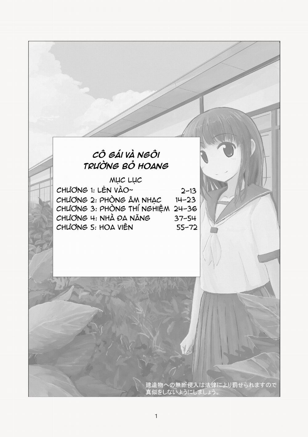 Cô gái và ngôi trường bị bỏ hoang 2 trang 2