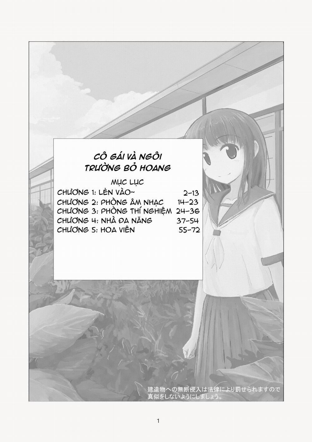 Cô gái và ngôi trường bị bỏ hoang 3 trang 2