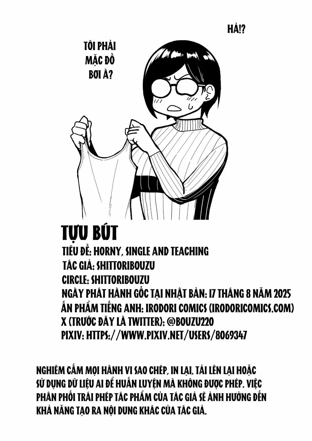 Cô giáo độc thân và khát tình Oneshot trang 48