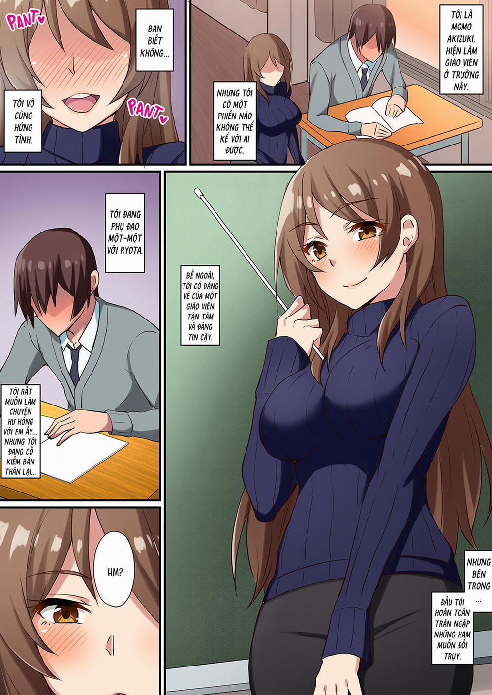 Cô giáo hứng tình và cậu học sinh trai tân Oneshot trang 3