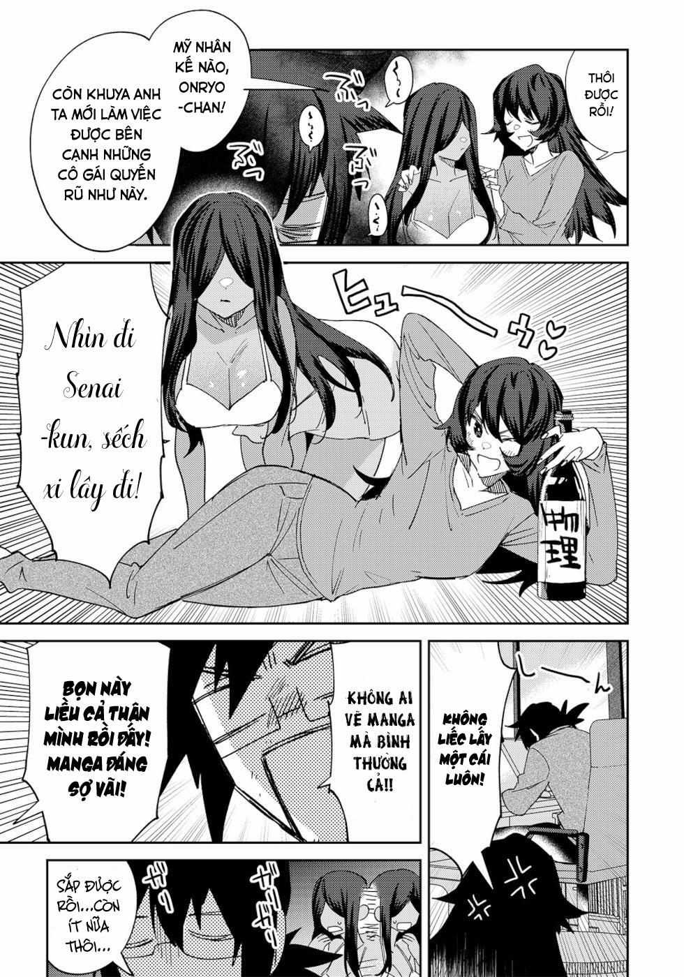 Cô Ma Nữ Lắm Chuyện Và Anh Họa Sĩ Truyện Tranh Ế Ẩm 26 trang 3