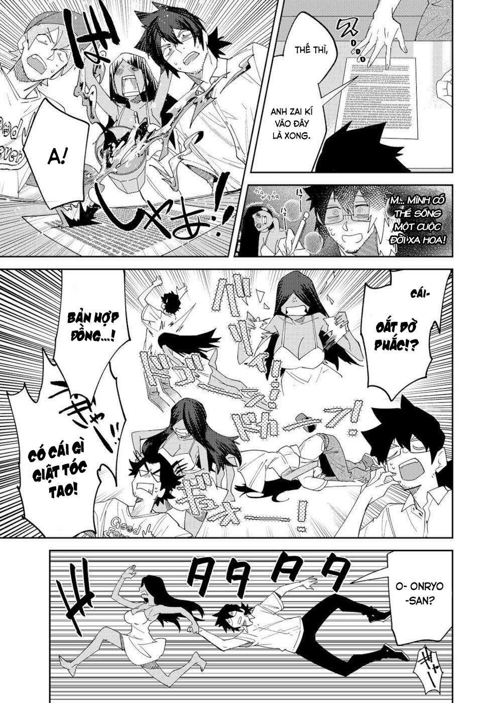 Cô Ma Nữ Lắm Chuyện Và Anh Họa Sĩ Truyện Tranh Ế Ẩm 28 trang 3