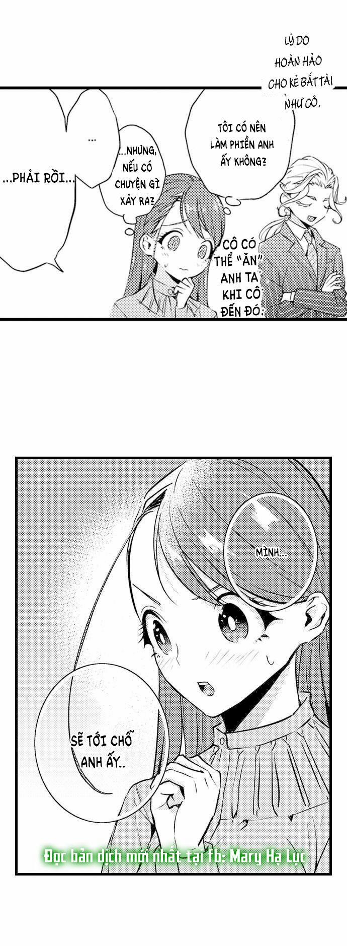 Cô Nàng Succubus Nhút Nhát Và Bữa Ăn Đẹp Trai Của Cô Ấy 16 trang 9