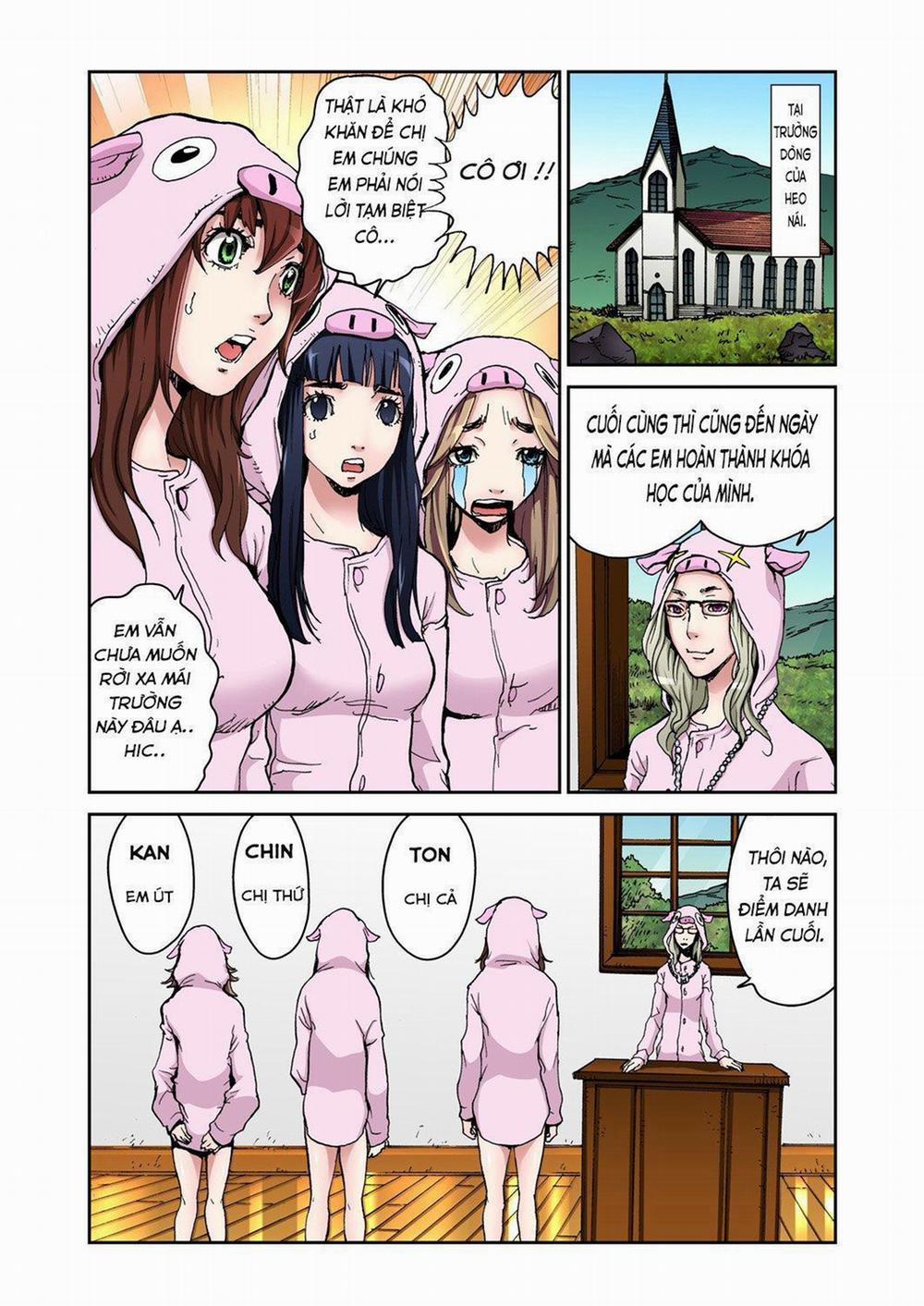 Cổ tích người lớn: Ba chú heo con Oneshot trang 1