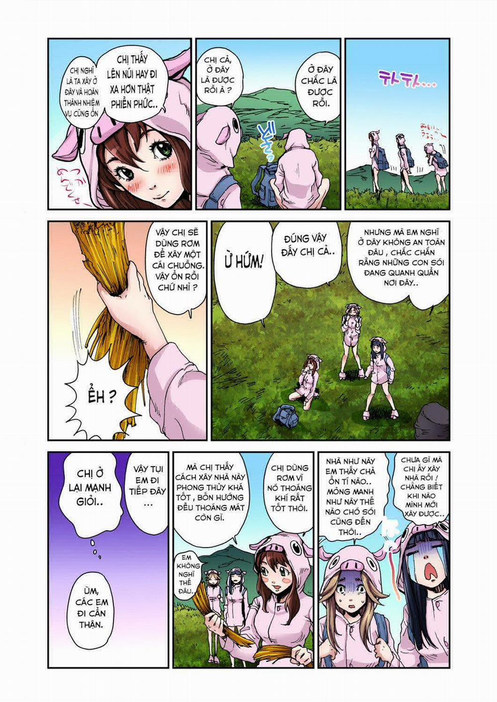 Cổ tích người lớn: Ba chú heo con Oneshot trang 3