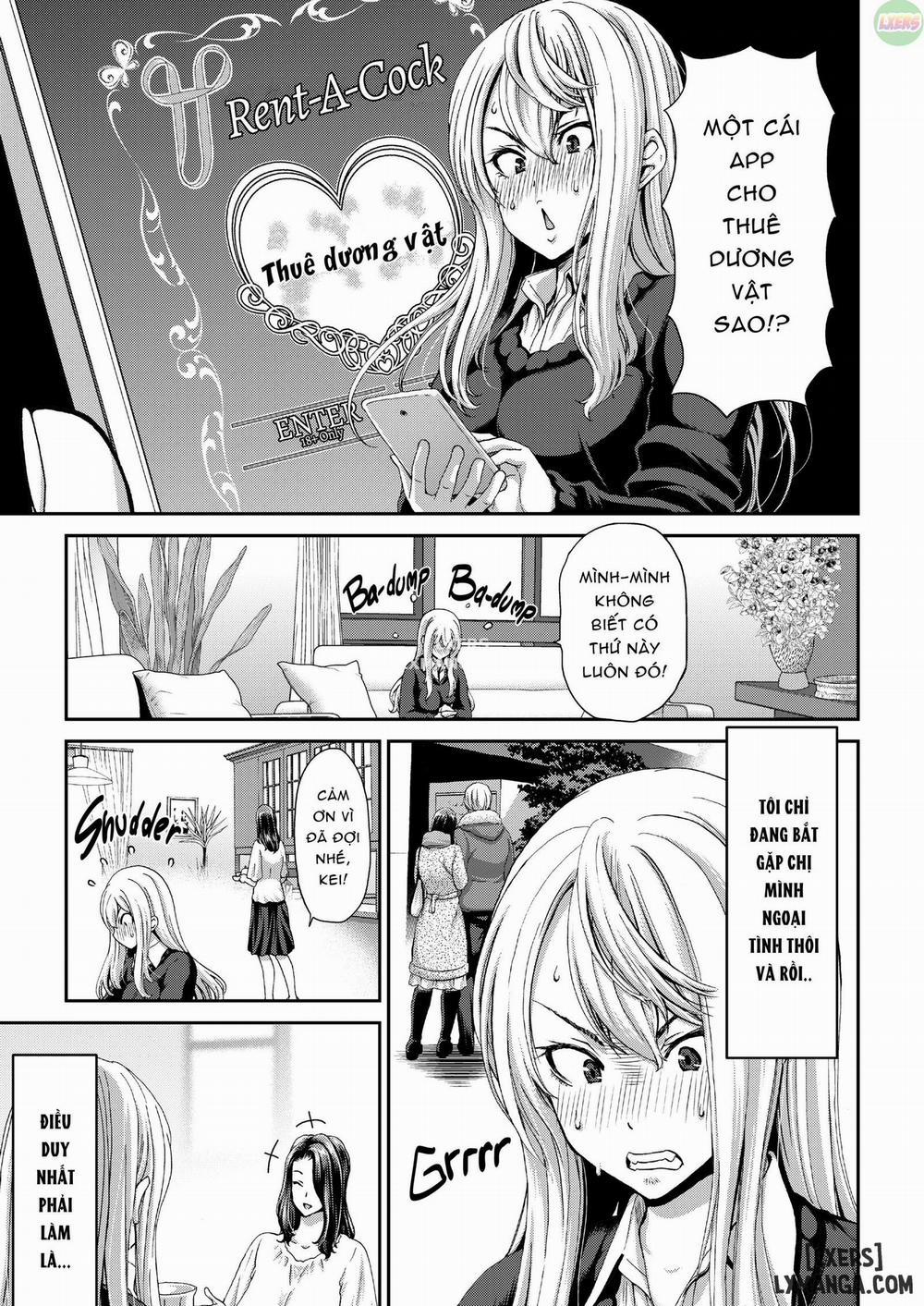 Cocks for Rent - The Akiyama Sisters 2 trang 20