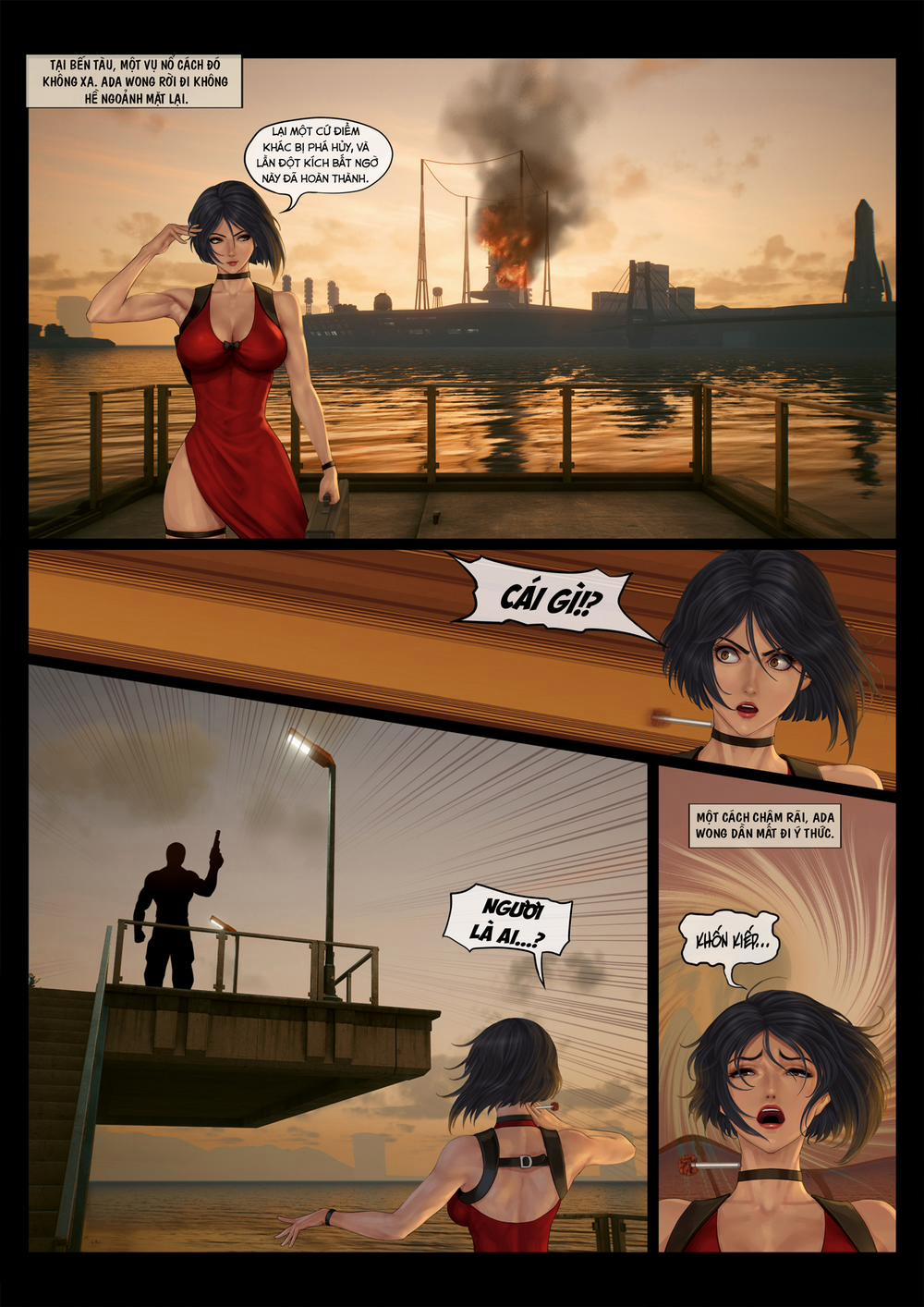 Cơn ác mộng của Ada Wong Oneshot trang 3