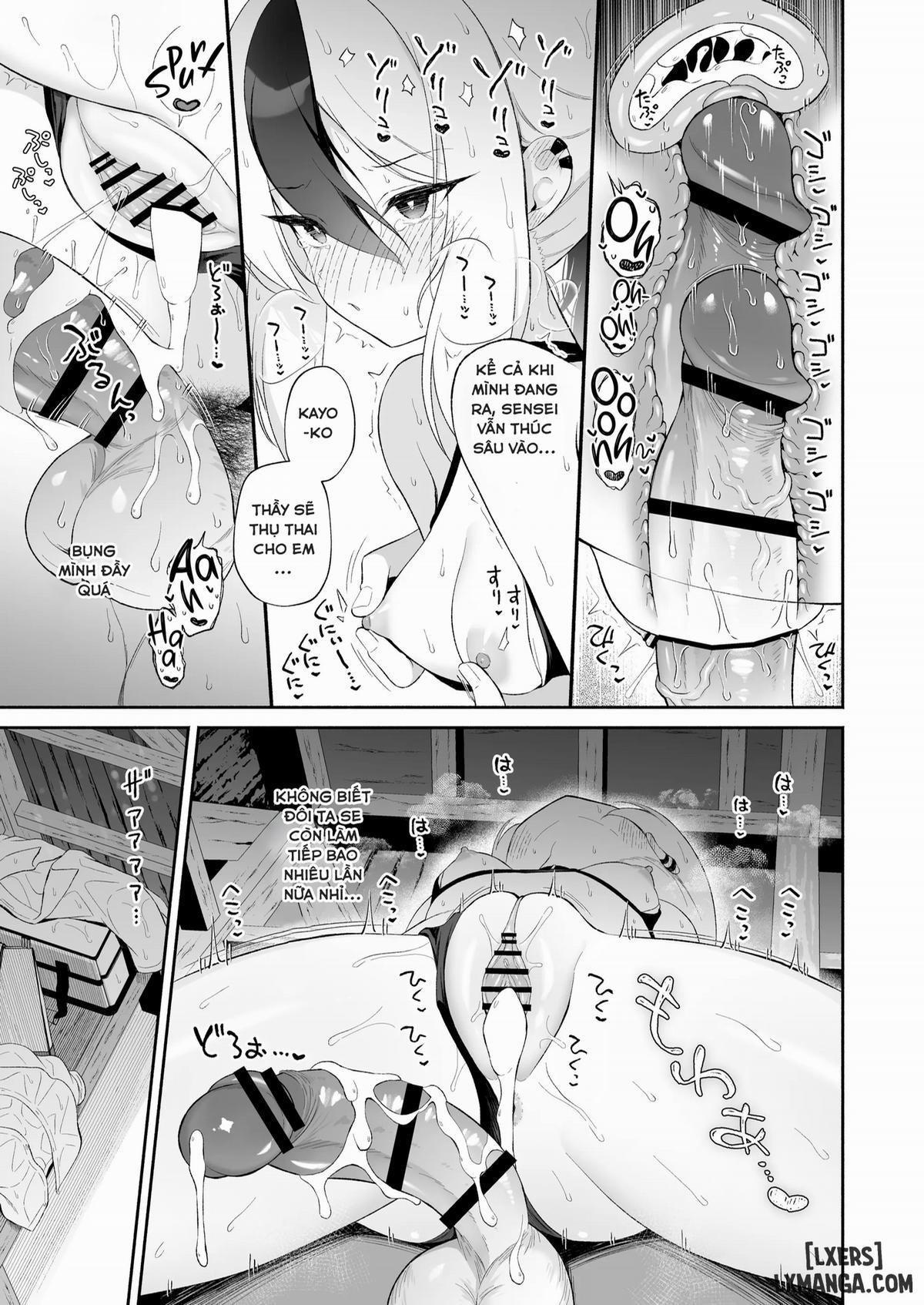 Cơn mưa, trạm xe và Kayoko ướt đẫm Oneshot trang 18