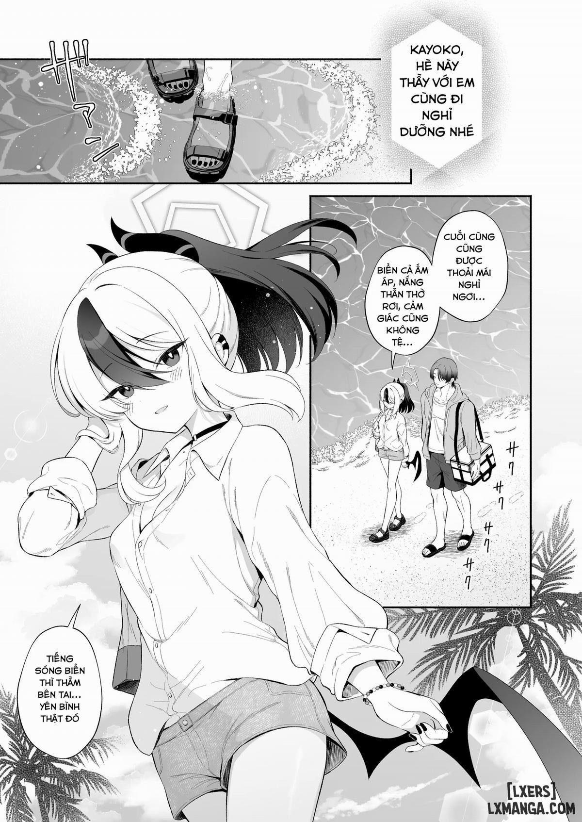 Cơn mưa, trạm xe và Kayoko ướt đẫm Oneshot trang 2