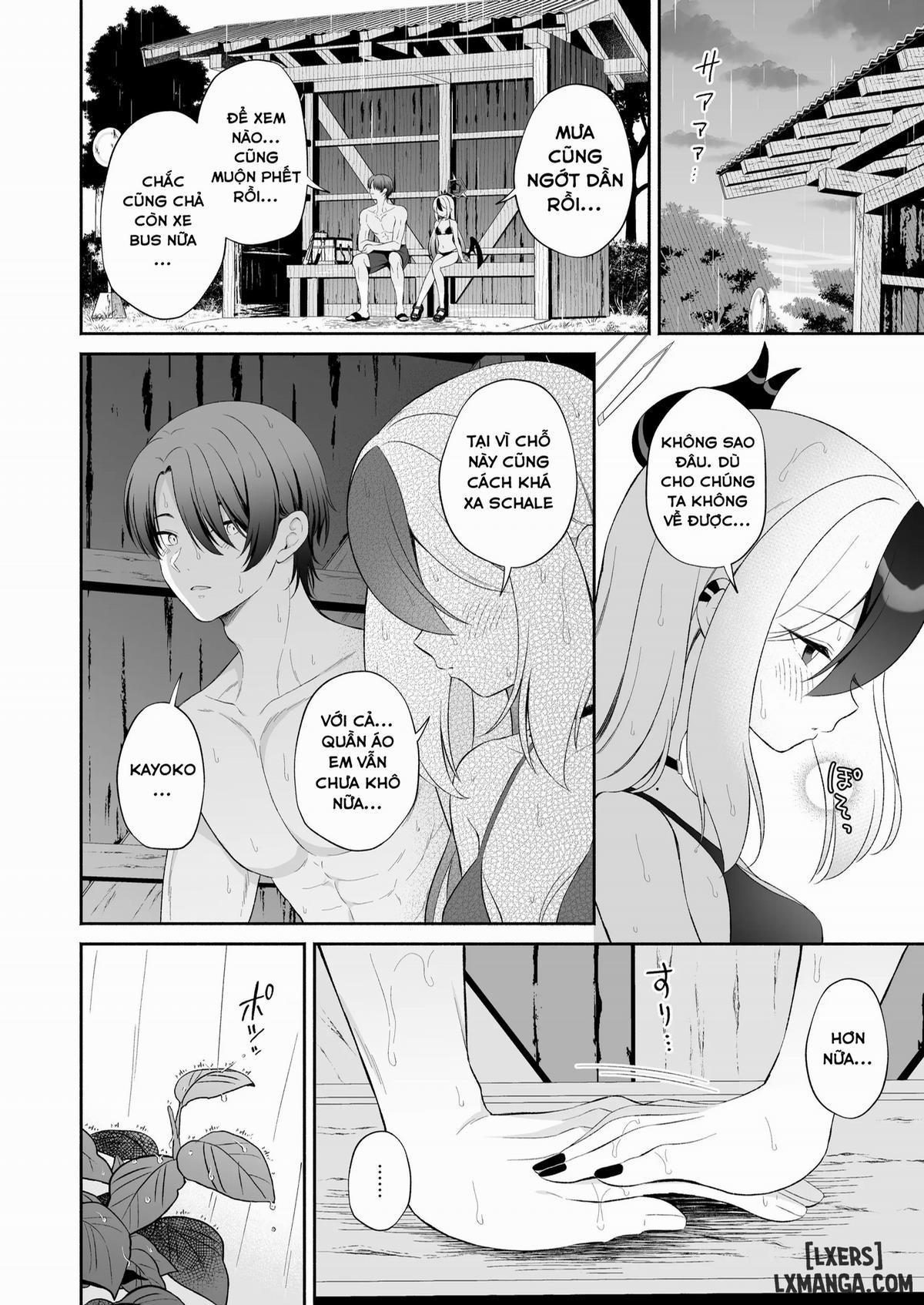 Cơn mưa, trạm xe và Kayoko ướt đẫm Oneshot trang 29