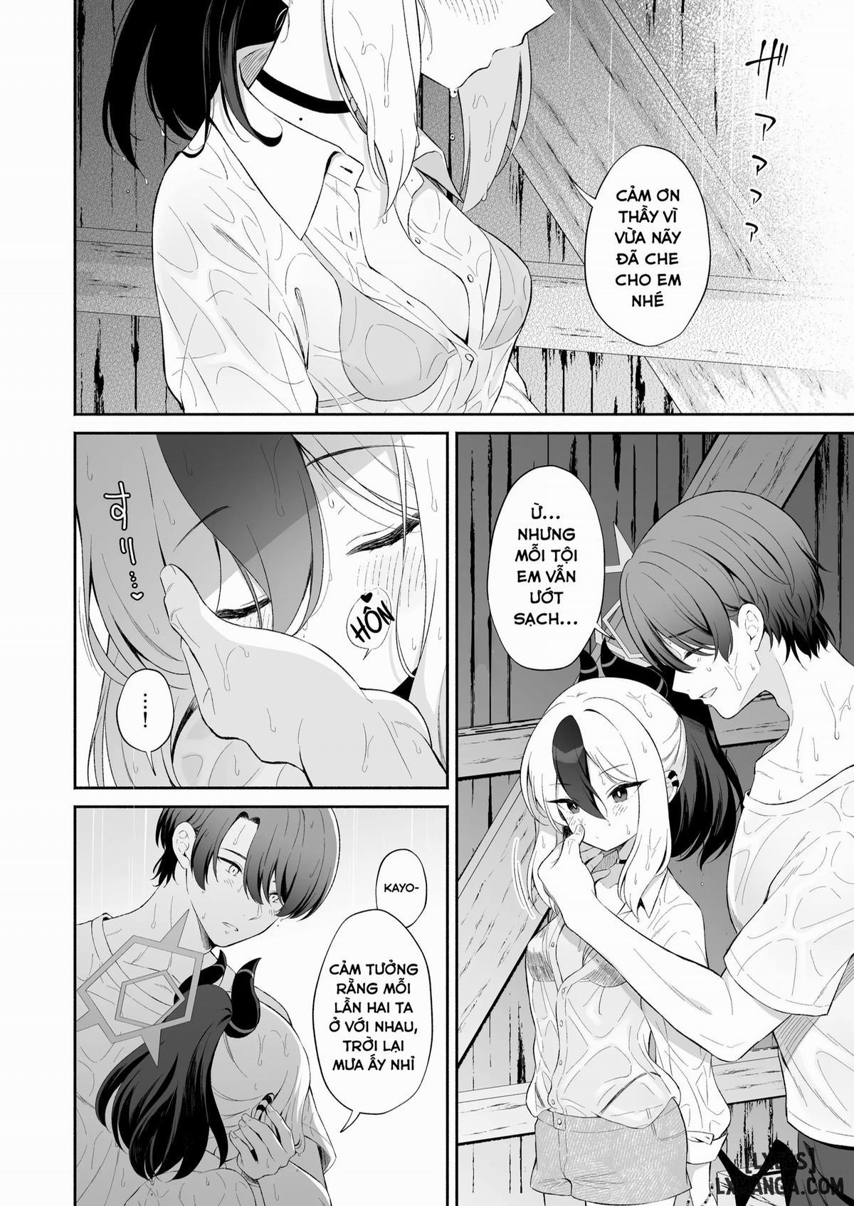 Cơn mưa, trạm xe và Kayoko ướt đẫm Oneshot trang 5