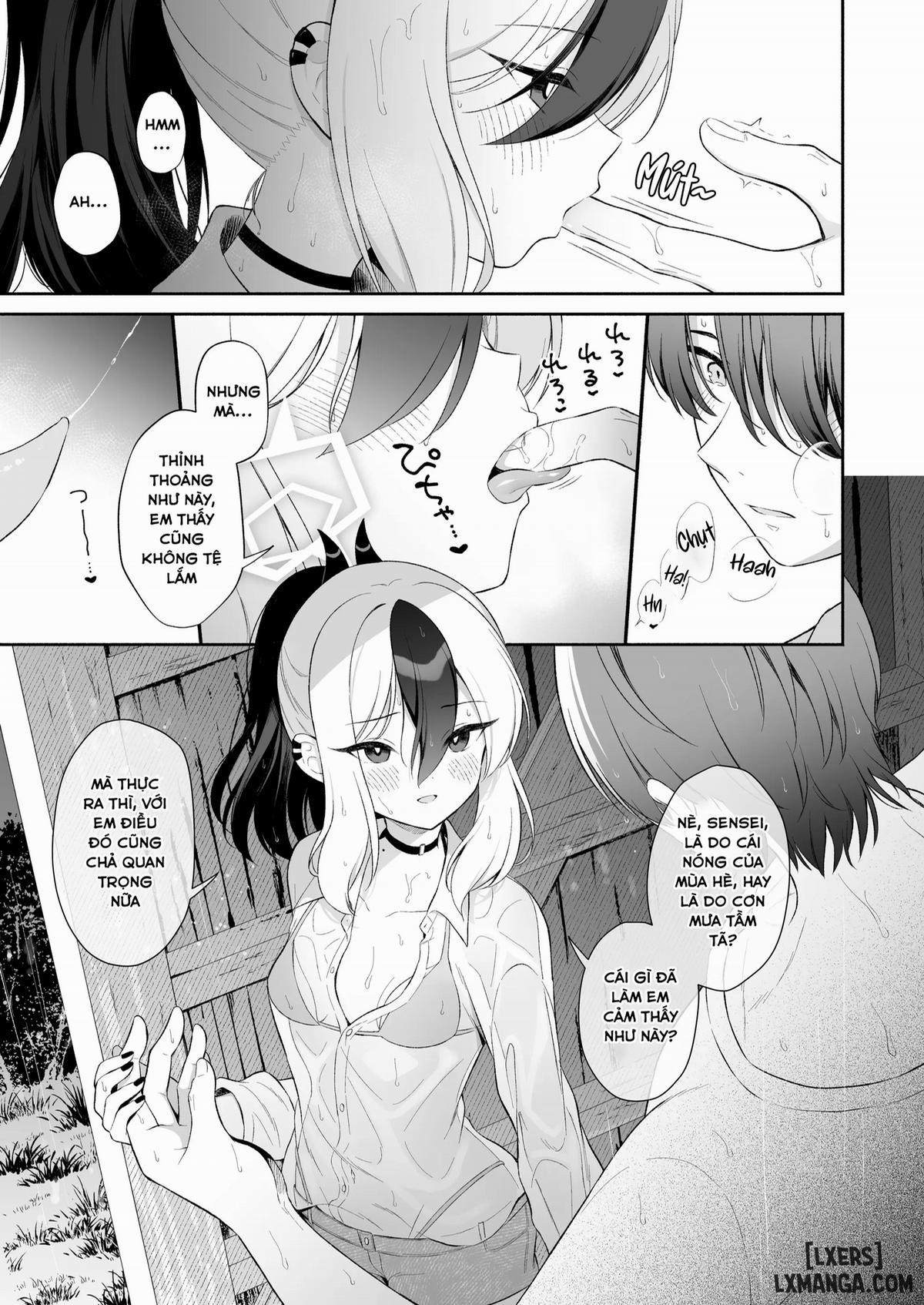 Cơn mưa, trạm xe và Kayoko ướt đẫm Oneshot trang 6