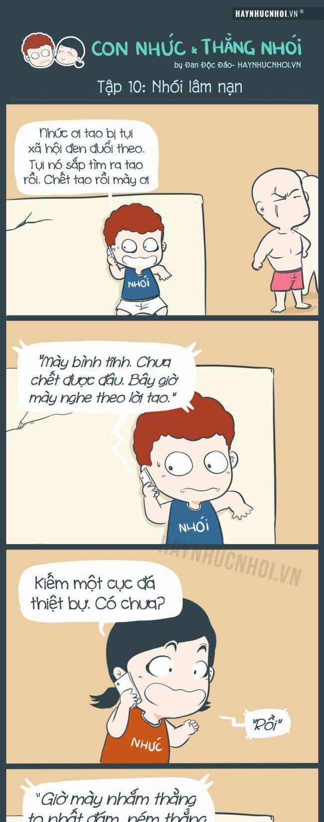Con Nhức & Thằng Nhói 10 trang 1