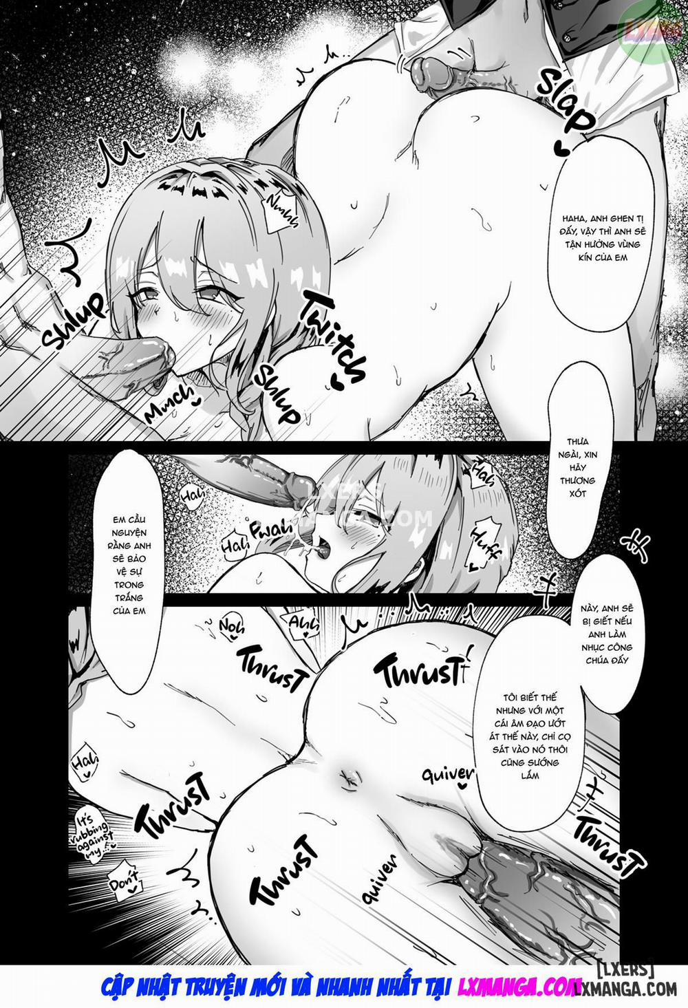 Công Chúa Bị Nguyền Rủa Và Kỵ Sĩ Còn Trinh Oneshot trang 23