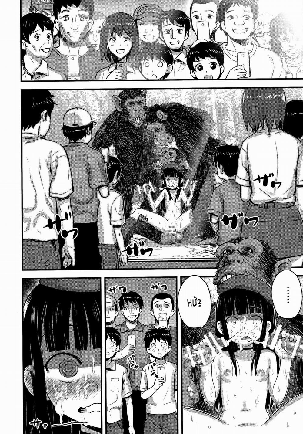 Công chúa khoả thân Honoka 2. Buổi triển lãm giao phối: Làm tình cùng với khỉ 1 trang 19