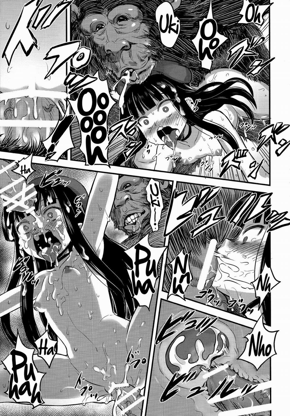 Công chúa khoả thân Honoka 2. Buổi triển lãm giao phối: Làm tình cùng với khỉ 1 trang 28