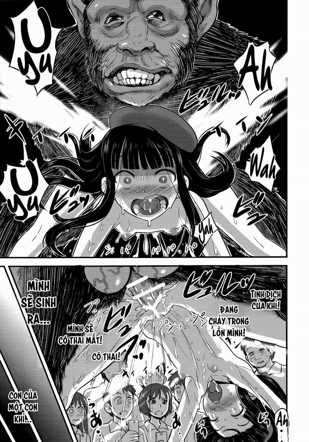 Công chúa khoả thân Honoka 2. Buổi triển lãm giao phối: Làm tình cùng với khỉ 2-END trang 10