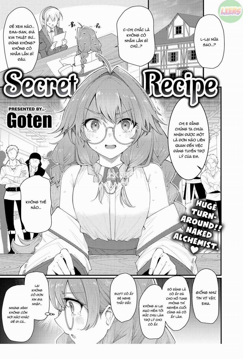 Công Thức Bí Mật Oneshot trang 1