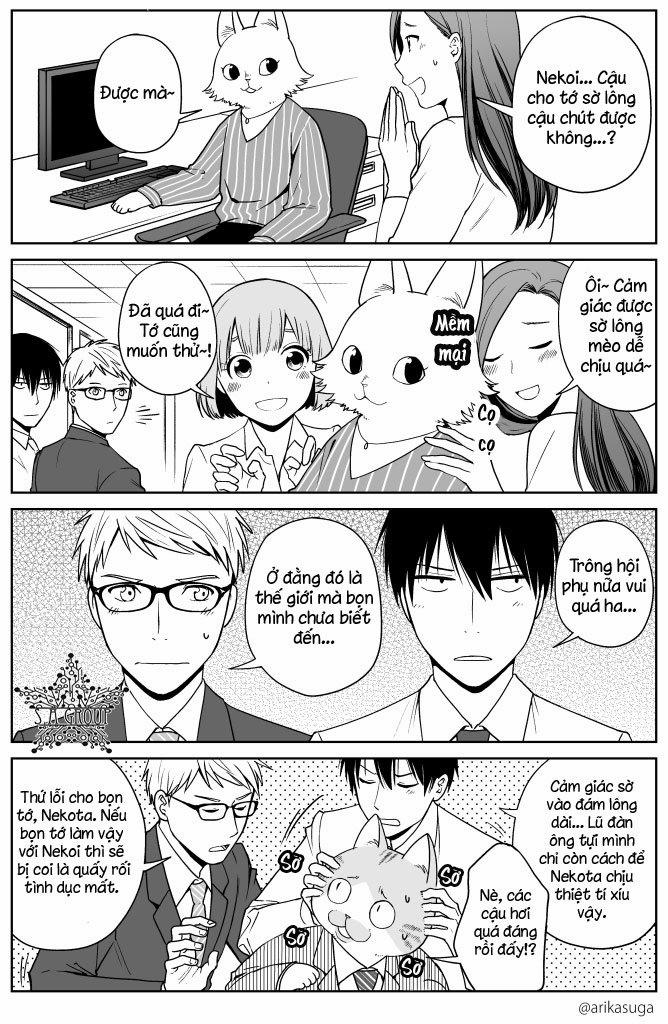 Công Ty Làm Việc Cùng Với Mèo -[Chap 1-2] 1 trang 2