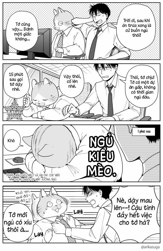 Công Ty Làm Việc Cùng Với Mèo -[Chap 1-2] 1 trang 3