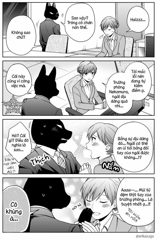 Công Ty Làm Việc Cùng Với Mèo -[Chap 1-2] 1 trang 6