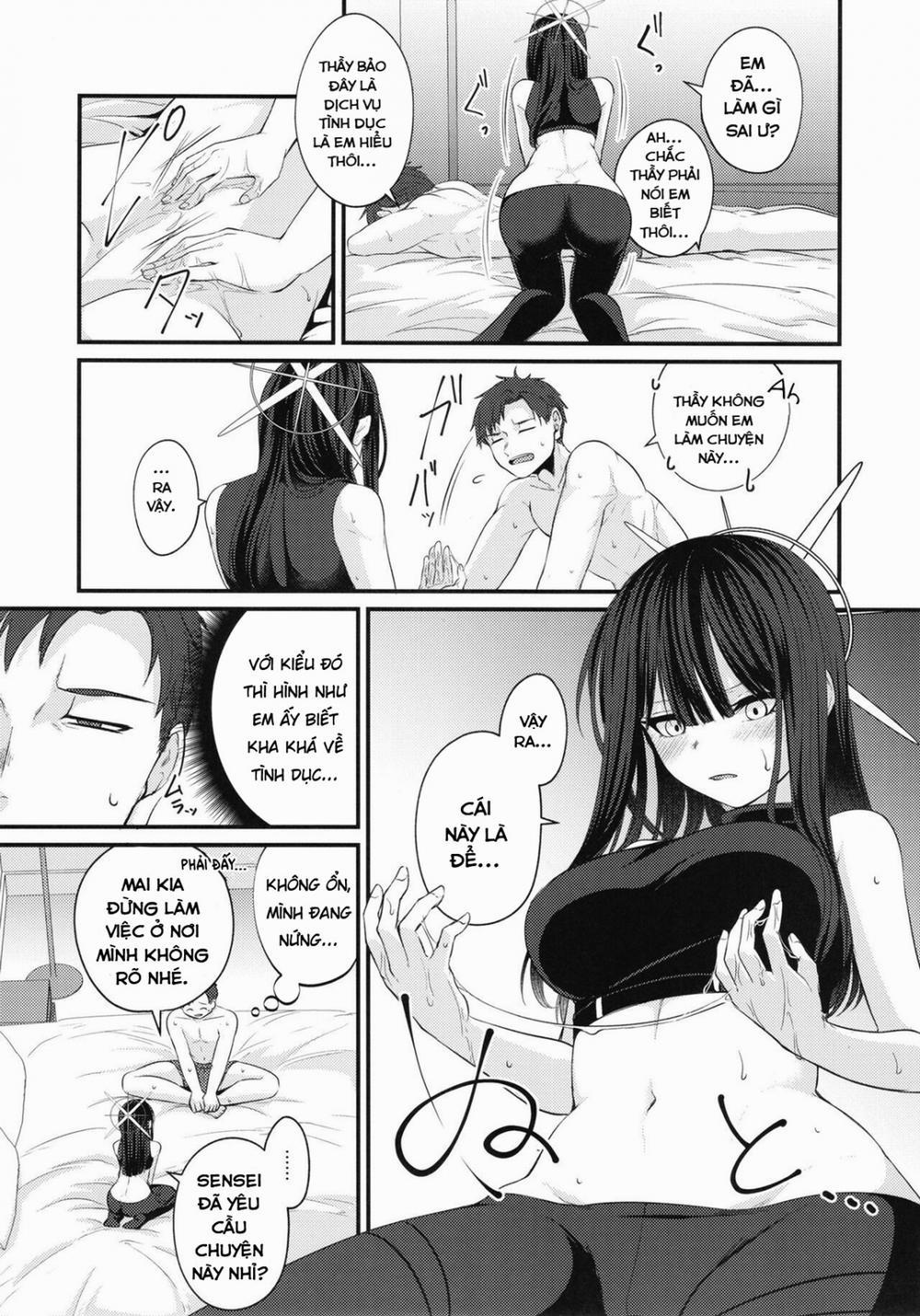Công việc đầu tiên của Saori. (Blue Archive) Oneshot trang 7