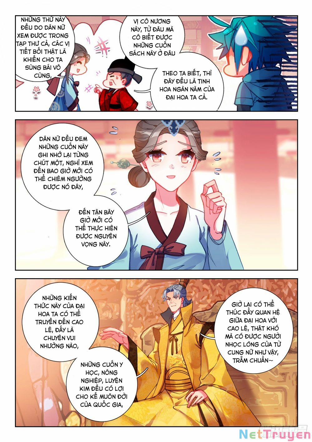 Cực Phẩm Gia Đình 0 Tranh chấp trên triều trang 14