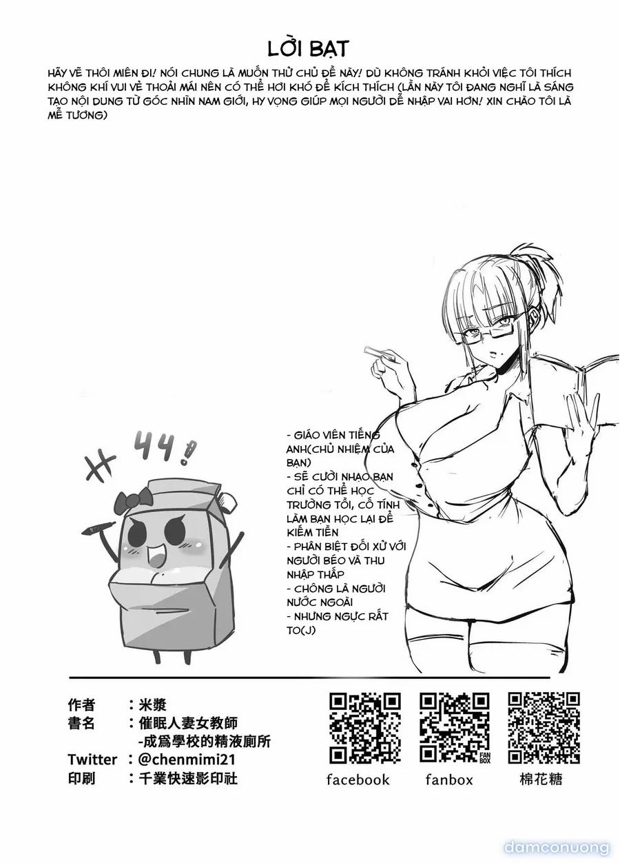 Cui Renqi Và Cô Giáo Nữ Trở Thành Nhà Vệ Sinh Bí Mật Của Trường (Đã Gỡ Kiểm Duyệt) OneShot trang 20