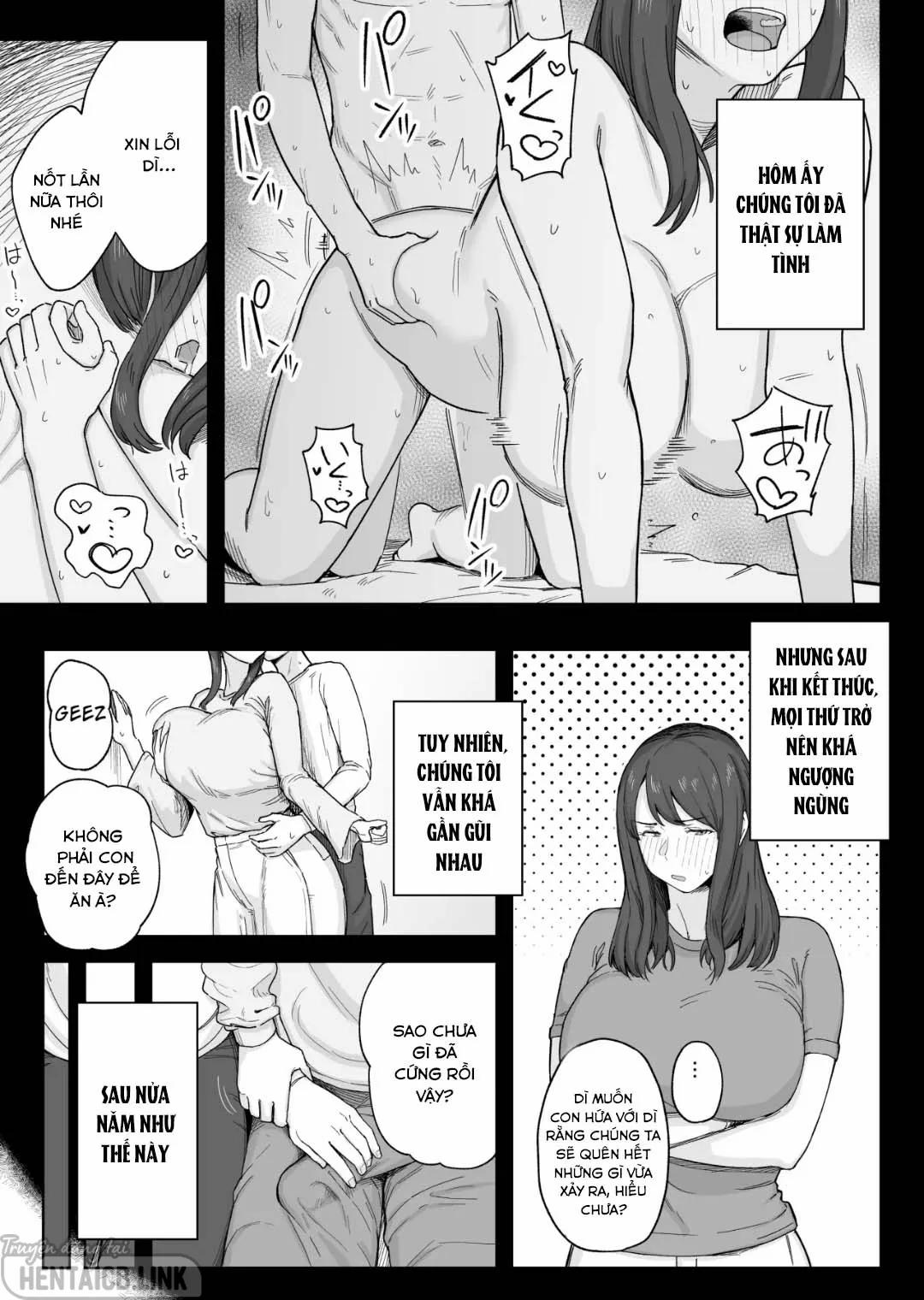 Cùng dì sau bữa ăn tối Oneshot trang 9