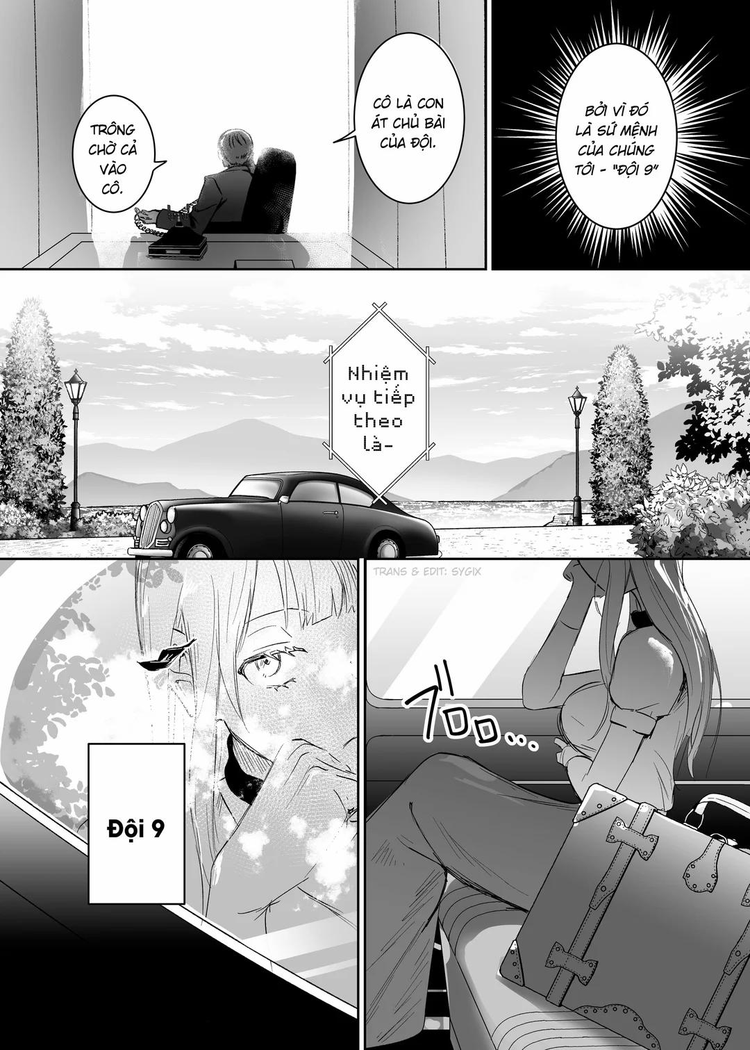 Cuộc điều tra bí mật đã thất bại Oneshot trang 4