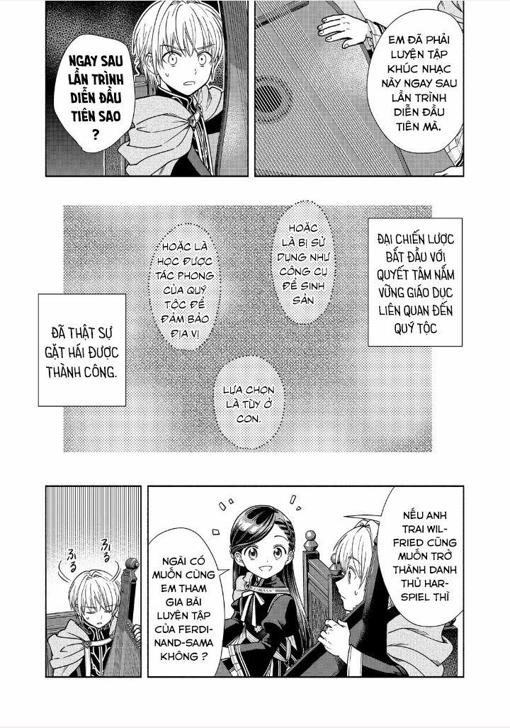 Cuộc Nổi Dậy Của Cô Gái Mọt Sách ~ Tôi Sẽ Làm Mọi Cách Để Trở Thành Thủ Thư 0 Vượt qua bài thực hành vũ điệu dâng hiến 0 Âm nhạc trang 14