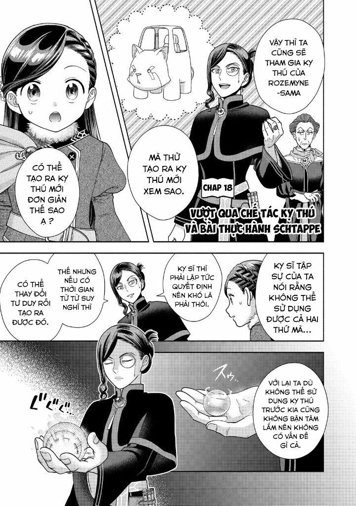 Cuộc Nổi Dậy Của Cô Gái Mọt Sách ~ Tôi Sẽ Làm Mọi Cách Để Trở Thành Thủ Thư 0 Vượt qua chế tác kỵ thú và bài thực hành Schtappe trang 1